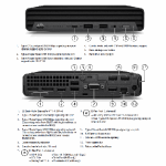 Arvuti HP EliteDesk 800 G6, Intel Core i5 i5-10500T, 16 GB, 256 GB SSD, Grade B