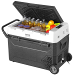 Kaasaskantav autok&uuml;lmik, 12 V, 60 L, kompressor, reguleeritav temperatuur