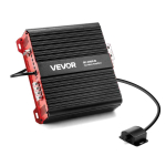 Monoplokk-auto v&otilde;imendi VEVOR BP-3000.1D, 3000 W, 1 kanal, 1/2/4 &Omega;, 221 &times; 225 &times; 67 mm