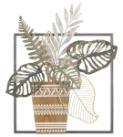 Seina dekoratiivpaneel Vaso, 54 &times; 62,9 &times; 6,4 cm