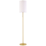 Laualamp Homcom 25x25x157cm, valge/kuldne