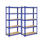 Hoiuriiulite komplekt 2 tk, 180 x 90 x 40 cm, sinine