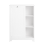 Vannitoa kapp 60x37x86cm., valge/h&otilde;bedane