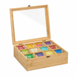 Teekarp Relaxdays 10050588.0, 12 lahtrit, 32 &times; 11 &times; 28 cm