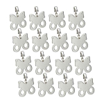 Laudlina raskuste komplekt Relaxdays 10046677.0, 16 tk, H&otilde;bedane, 7,5 &times; 6,5 &times; 1 cm