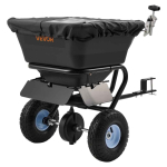 J&auml;relveetav murupuistur VEVOR 2034, 38,6 kg kandev&otilde;ime, 940 &times; 660 &times; 570 mm