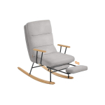 Kiiktool SONGMICS HOME LYY016GD01, 4 asendiga reguleeritav seljatugi, Hall, 67 &times; 100 &times; 97 cm