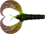 Pehmed landid Fox Rage Mini Craw, 10 cm, UV Green Pumpkin, 30 tk