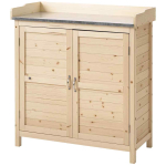 Vahtraiul assistentidele Outsunny 83x40x92cm, helepruun