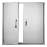 S&uuml;vistatud topelt roostevabast terasest grilluks, 790x790 mm