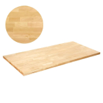 Puidust vahtrast lauaplaat 47,2" x 29,5" ristk&uuml;likukujuline seisulaud
