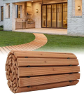 Puidust libisemiskindel seedripuust aiarada, 2,4 m x 4,3 m
