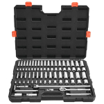 Padrunv&otilde;tmete komplekt 76 osa, 9,5 mm, SAE ja meetrilised, CR-V terasest, karbis