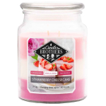 L&otilde;hnak&uuml;&uuml;nal &bdquo;Candle Brothers&ldquo;, &bdquo;Strawberry Cheesecake&ldquo;, 15 &times; 10 cm