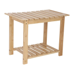 Riiuliga vannitoa taburet Relaxdays, 53 &times; 42 &times; 33 cm
