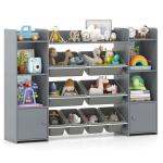 Laste m&auml;nguasjade hoiukapp, 8 kasti, 142 &times; 100 &times; 30 cm