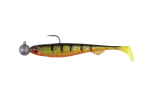 Pehmed landid Fox Rage hulgipakend Loaded Slick Shad, 11 cm, UV UV Perch 3/0, 12 g, 30 tk