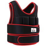 Raskusvest Homcom 60x50cm., must/punane