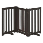 Koeraaedik PawHut 155x35.5x76cm, tumepruun