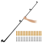 S&uuml;sinikterasest torust trepipiire, 243,8 cm, kandev&otilde;ime 199,6 kg