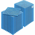 Modulaarsed pehmed PVC drenaažiplaadid p&otilde;randale, 30x30 cm, sinised, 55 tk.