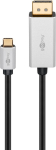 USB-C&ndash;DisplayPorti adapterkaabel Goobay 60176