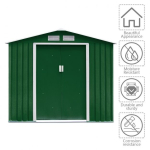 Aia kuur 213x127x185cm, roheline/valge