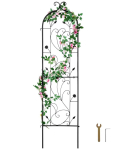 Ronitaimede aiatrellis, 60 x 15 tolli, roostevabast terasest