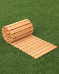 Puidust seedripuust aiarada, 3,6 m x 4,3 m, libisemiskindel
