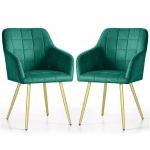 S&ouml;&ouml;gitoa toolid LUXANO, 2 tk, rohelist/kuldset v&auml;rvi, 54 &times; 82 &times; 58 cm