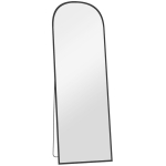 T&auml;ispikkuses peegel, Seisev, Must, 50 &times; 1,5 &times; 170 cm