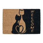 Uksematt Relaxdays 10039441.0, 1 tk, 60 &times; 40 &times; 1,5 cm