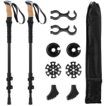 Matkakepid, 2 tk, Mustad