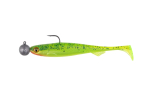 Pehmed landid Fox Rage hulgipakend Loaded Slick Shad, 13 cm, UV Lemon Tiger 4/0, 15 g, 30 tk