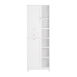 Vannitoa kapp 60x37x171cm., valge/h&otilde;bedane