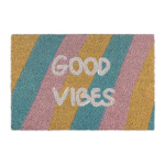 Uksematt "Good Vibes" 60x40 cm.