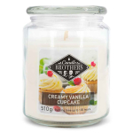 L&otilde;hnak&uuml;&uuml;nal Candle Brothers, Creamy Vanilla Cupcake, &Oslash; 7 &times; 8 cm