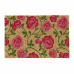 Uksematt Relaxdays 10039066.0, Roosimotiiviga, 60 &times; 40 &times; 1,5 cm