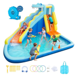T&auml;ispuhutav laste m&auml;nguv&auml;ljak VEVOR 82001, 3&ndash;4 lapsele, 350 &times; 400 &times; 235 cm