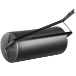 J&auml;relveetav mururull, 180 kg LLDPE-trummel, terasraam, must