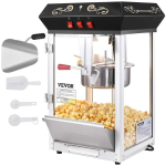 Popkornivalmistaja, 850 W, must, 48 tassi