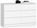 Kummut NORE K120 6 sahtliga, valge