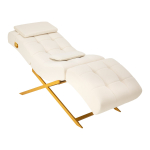 Tugitool &bdquo;Sillon Umbra&ldquo;, Valge/kuldne