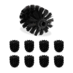 Tualetiharja varupead Relaxdays, 9 tk, 10 &times; 8 cm