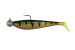 Pehmed landid Fox Rage hulgipakend Loaded Zander Pro Shad, 12 cm, UV Perch 4/0, 12 g, 30 tk