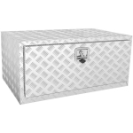 Veoauto alusvankri alumiiniumkast 36x24x24" luku ja v&otilde;tmetega
