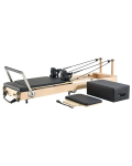 Kokkupandav puidust pilatese reformer kahekordse takistusega, kuni 180 kg