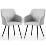 S&ouml;&ouml;gitoa toolid LUXANO, 2 tk, hall/must, 54 &times; 82 &times; 58 cm