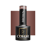 H&uuml;briidne geellakk OCHO NAILS, Pruun