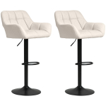 Baaritoolide komplekt, 2 tk, 57,5 &times; 93&ndash;114 &times; 52,5 cm